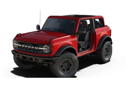 Ford Bronco 2 Door 2024 Left Side Front View