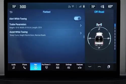 Ford Super Duty Truck Trailer Routing With Connected Navigation