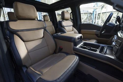 Ford Super Duty Seat View