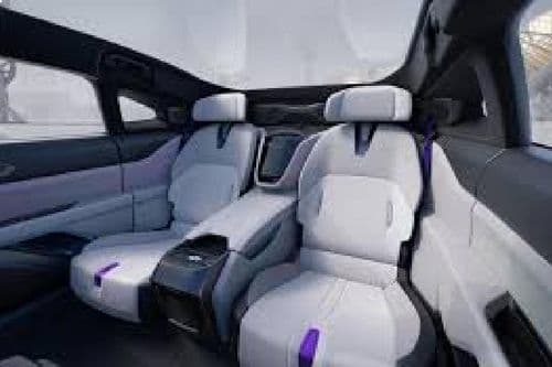 HiPhi Z Rear Seat