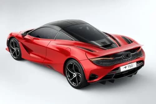McLaren 750S Top View