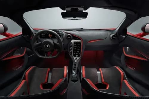 McLaren 750S Dashboard