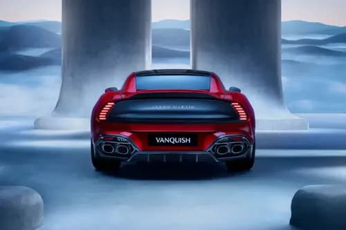 Aston Martin Vanquish Rear View