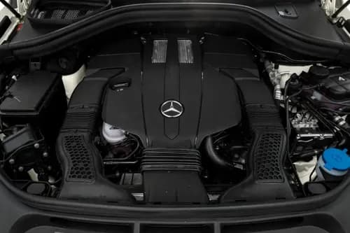 Mercedes Benz GLE-Class Engine Shot