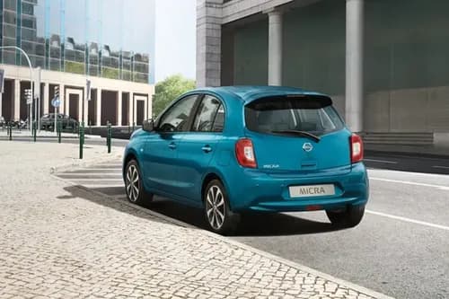 Nissan Micra Left Rear Three Quarter