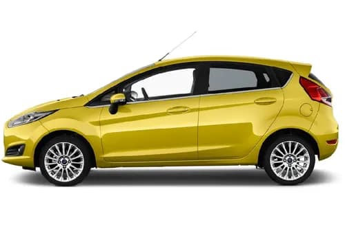 Ford Fiesta Left Side View 