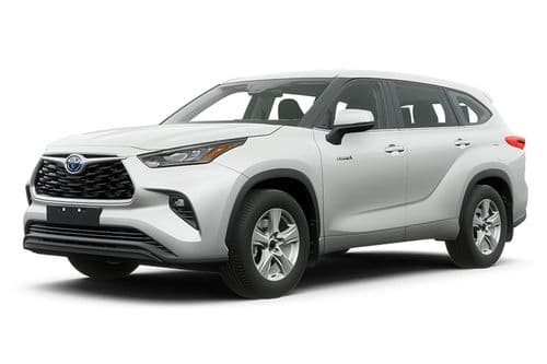 Toyota Highlander Left Side Front View