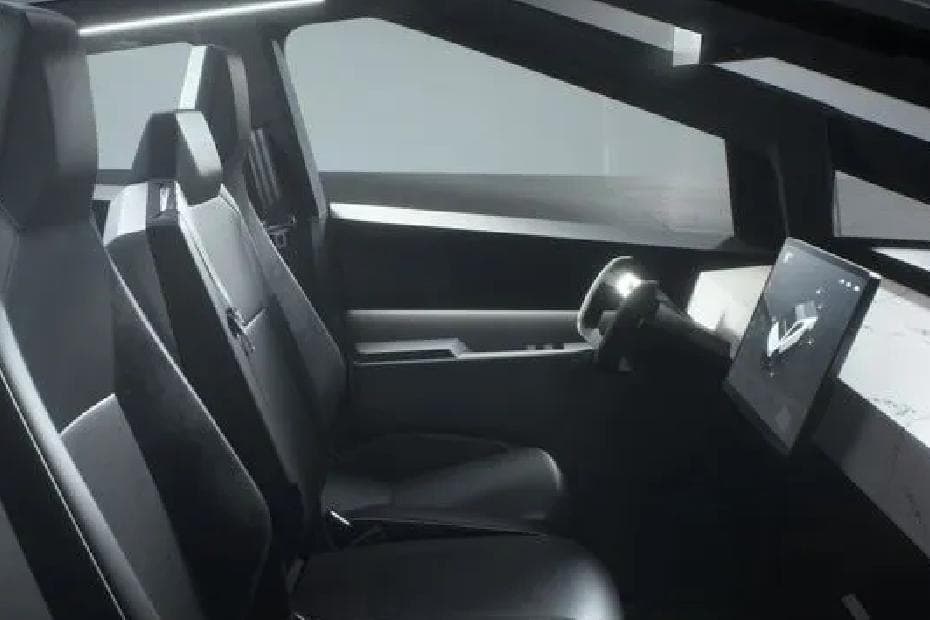 Tesla Cybertruck 2024 Front Seat