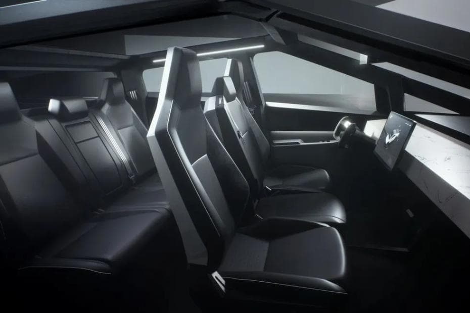Tesla Cybertruck 2024 Rear Seat