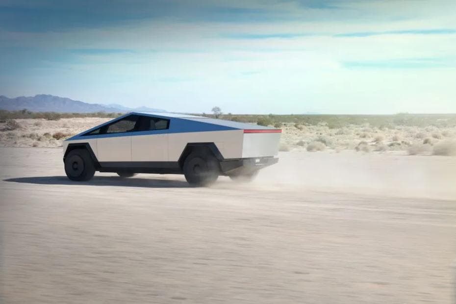 Tesla Cybertruck 2024 Side View