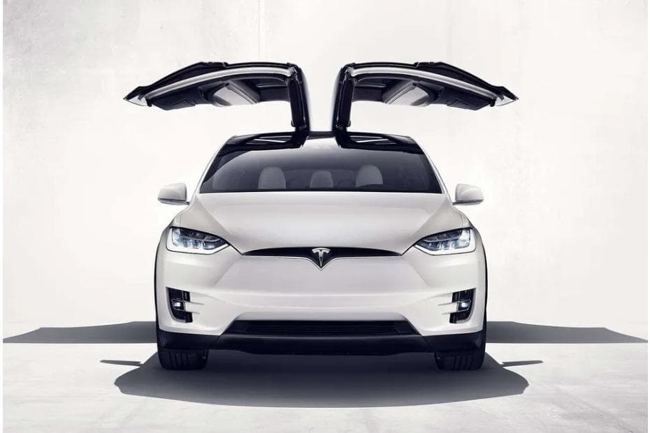 Tesla Model X 2024 Front View