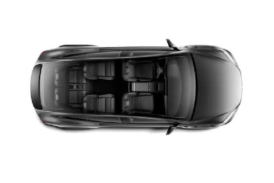 Tesla Model X 2024 Top View