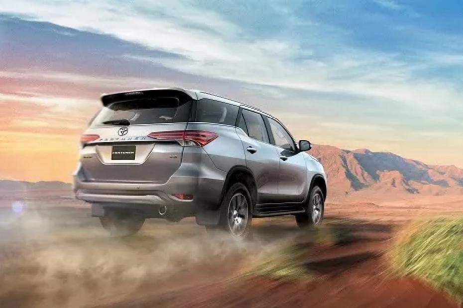 Toyota Fortuner 2024 Back View