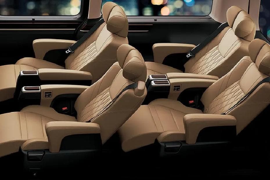 Toyota Granvia 2024 Rear Seat