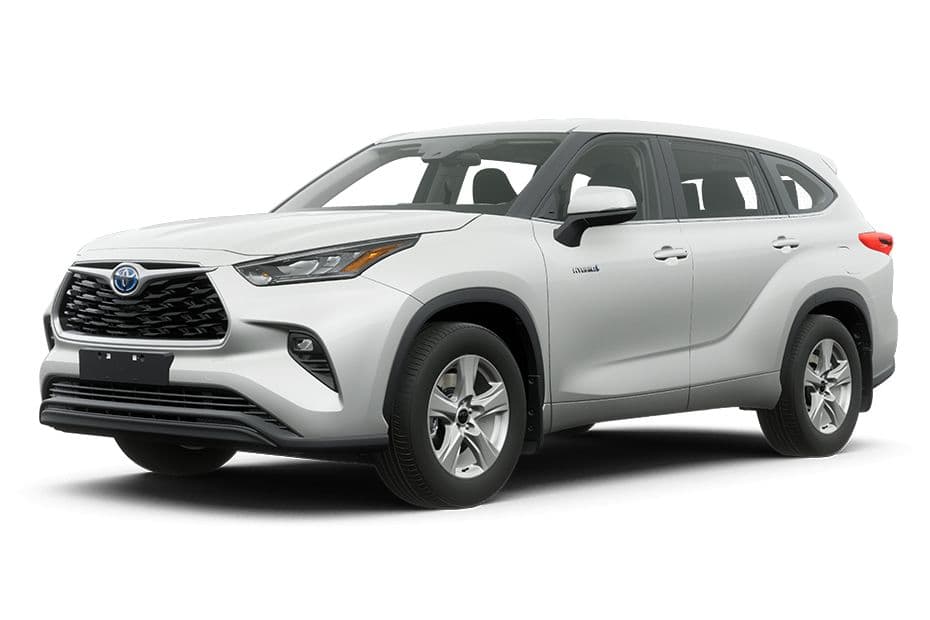 Toyota Highlander Left Side Front View