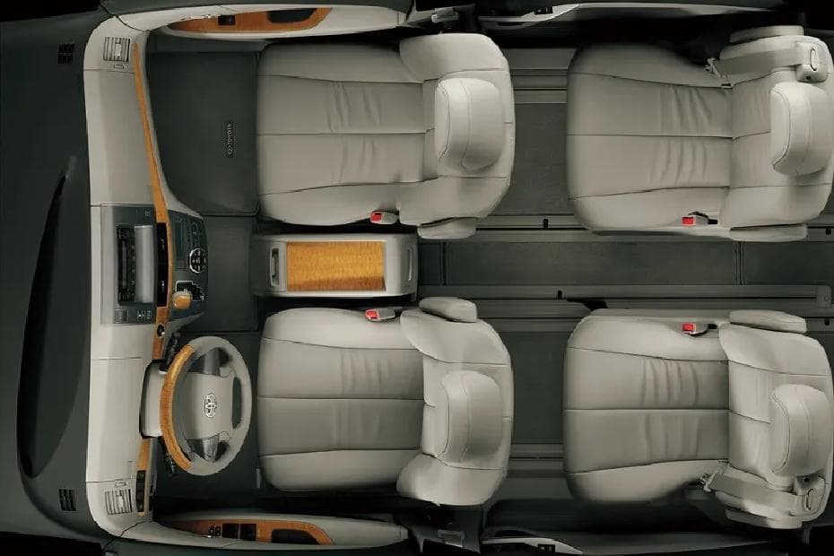 Toyota Previa Top view