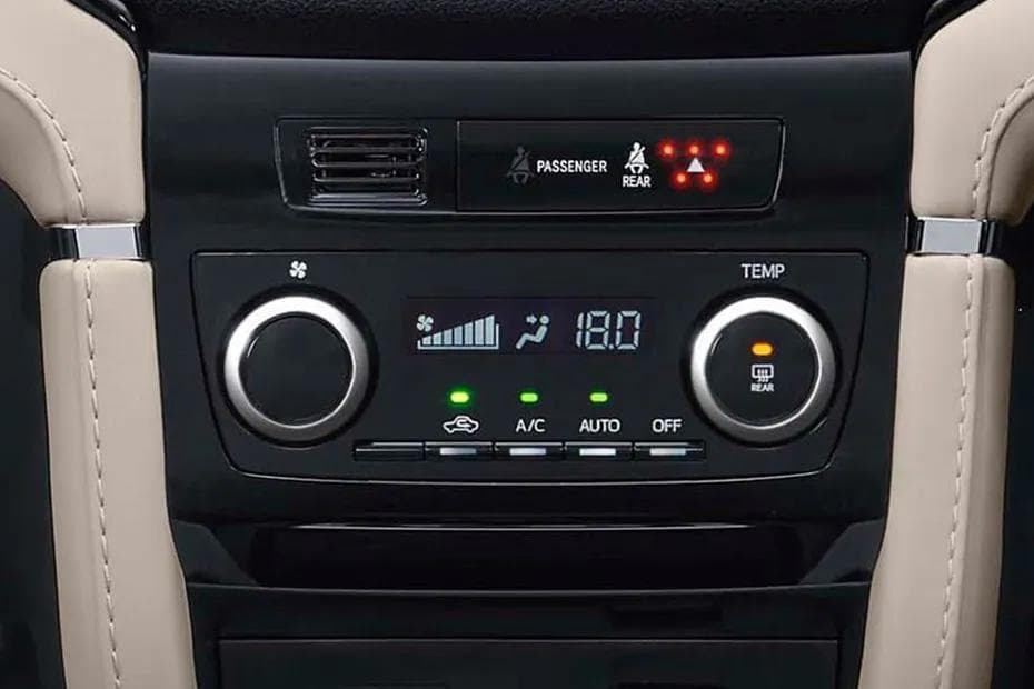 Toyota Rush 2024 AC Controls