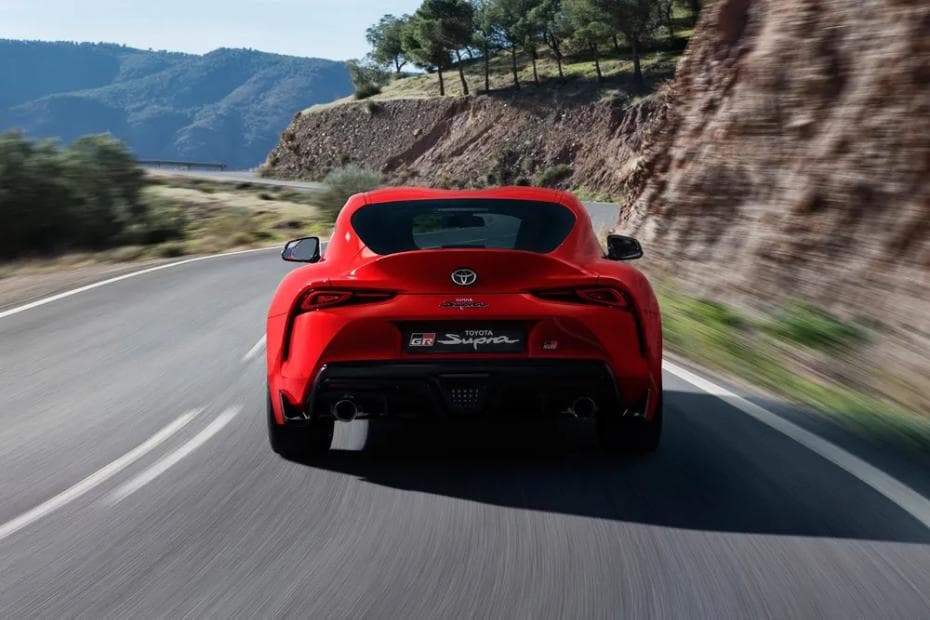 Toyota Supra 2024 Back View