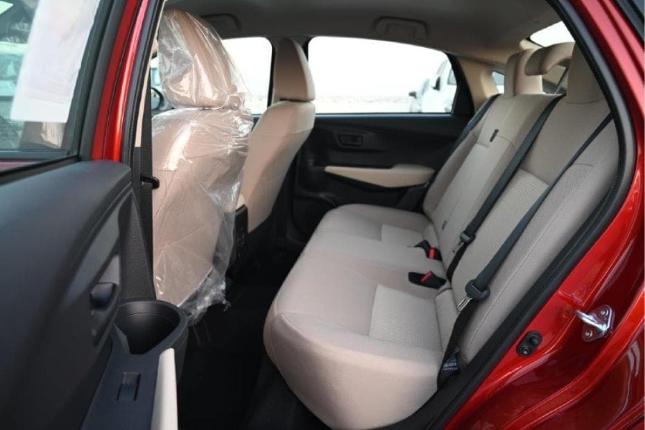 Toyota Yaris 2024 Rear Seat