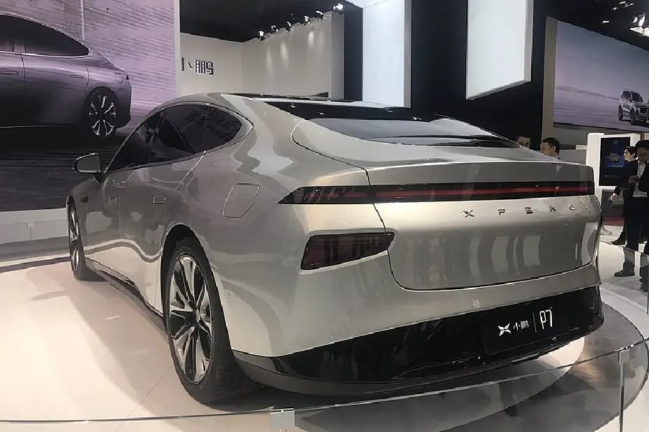 XPENG P7 Back Side View