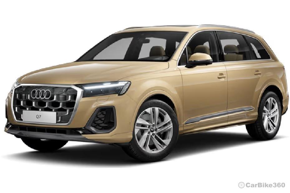 Audi Q7 2026 SUV Gold Colour 