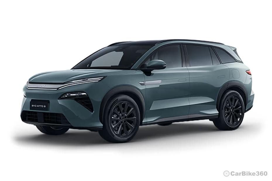 BYD Atto 8 2027 SUV Cyan Colour