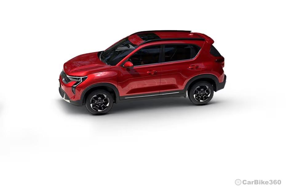 Kia Sonet 2025 SUV Red Colour