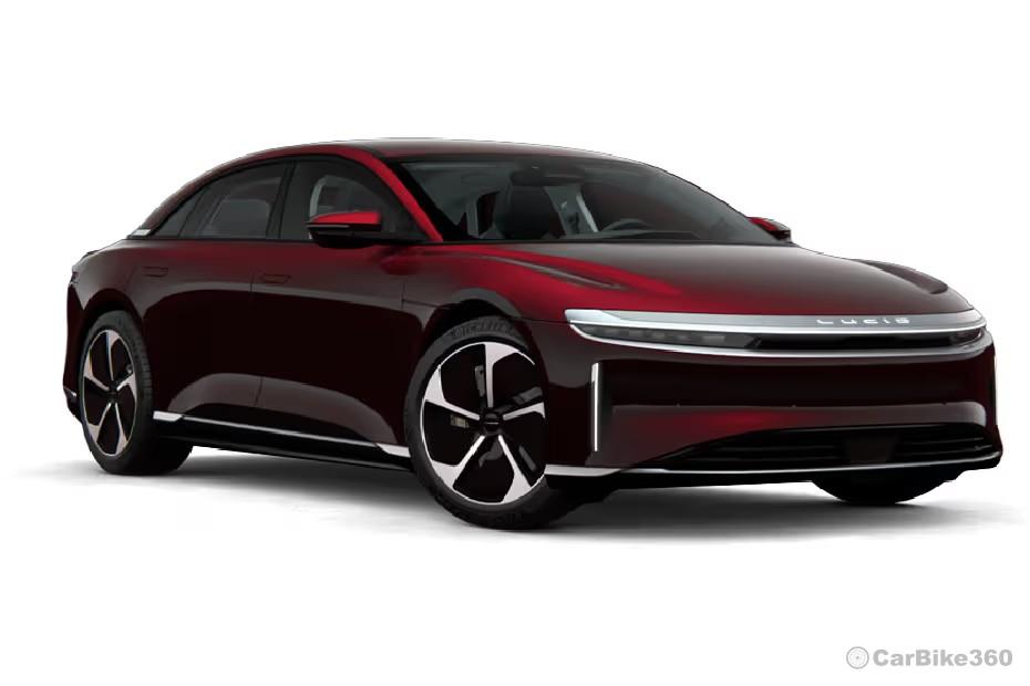 Lucid AIR 2026 Zenith Red Colour