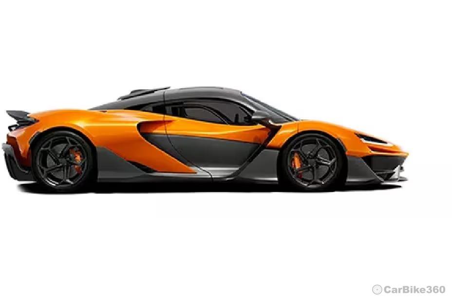 McLaren W1 Coupe Orange Colour