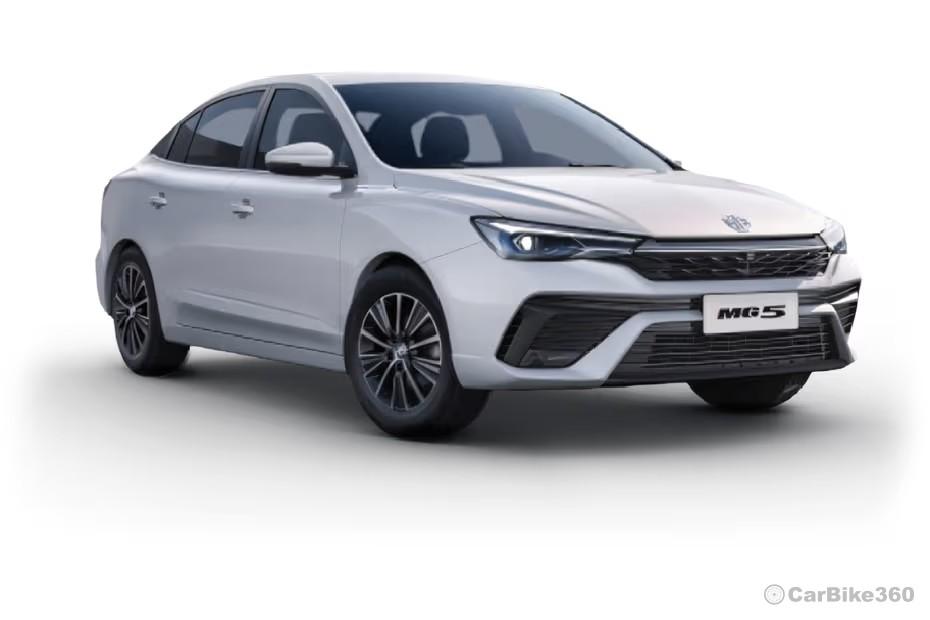 MG 5 Sedan 2025 White Colour