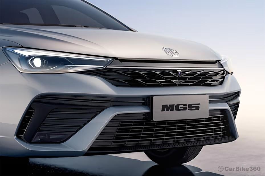 MG 5 Sedan front Grille Design