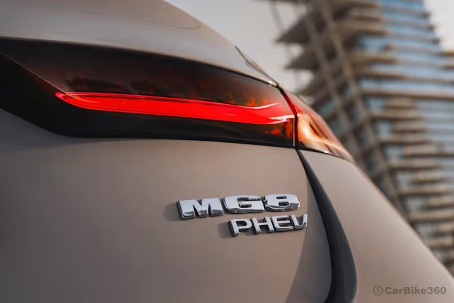 MG 8 PHEV LED Taillight Close-up
