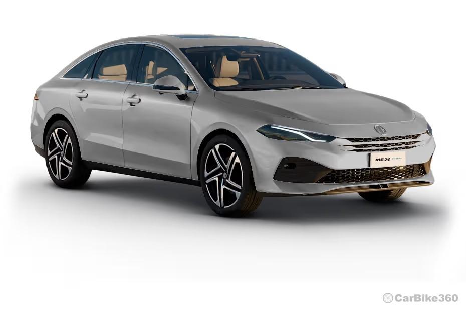 MG 8 PHEV Sedan Silver Colour