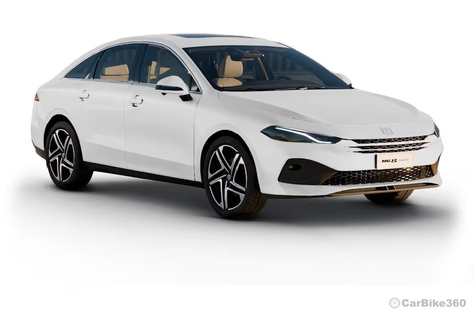 MG 8 PHEV Sedan  White Colour