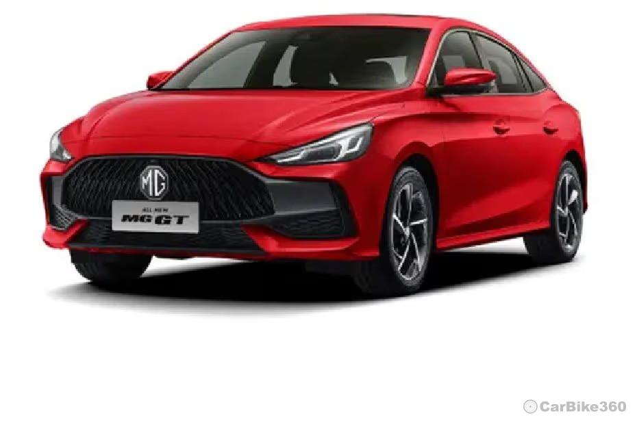 MG GT 2026 Sedan Red Colour