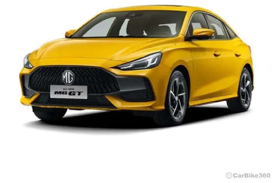 MG GT 2026 Sedan Yellow Colour