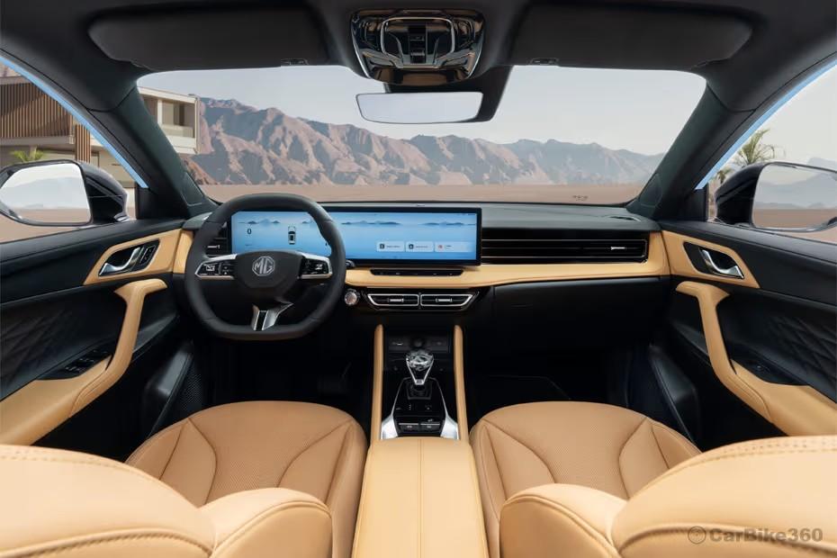 MG HS SUV Dashboard Layout