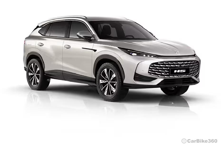 MG HS SUV Silver Colour