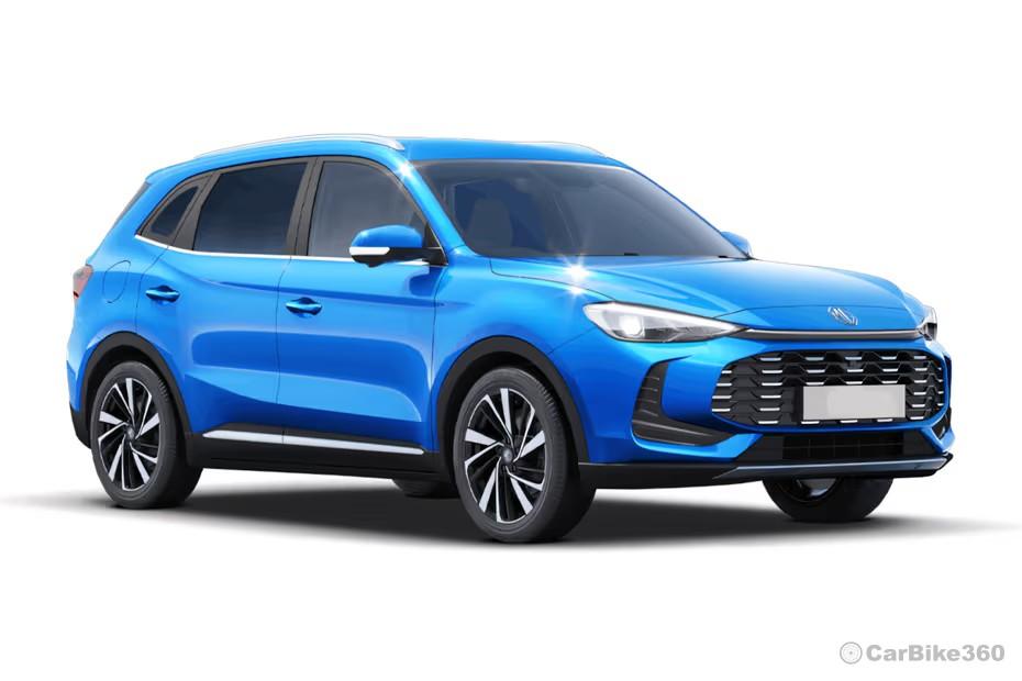 MG ZS 2025 SUV Blue Colour