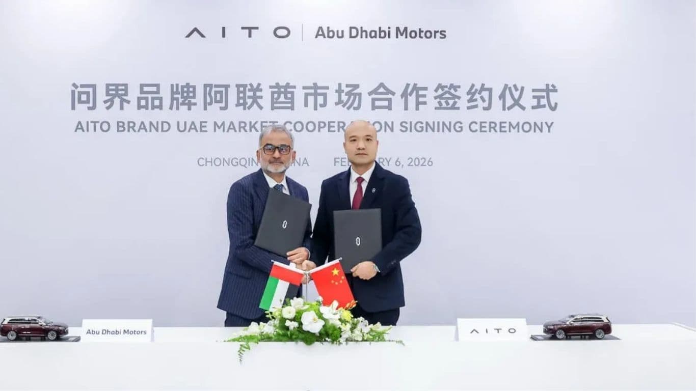 AITO Partners With Abu Dhabi Motors: Huawei-Backed Luxury EV Brand Officially Enters UAE Market AITO Partners With Abu Dhabi Motors: Huawei-Backed Luxury EV Brand Officially Enters UAE Market