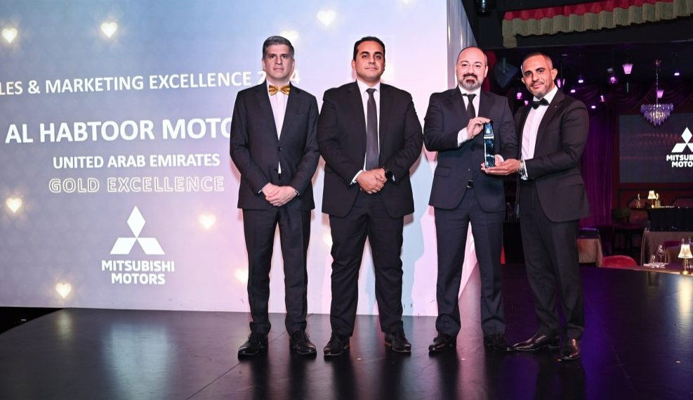 Al Habtoor Motors Receives Mitsubishi Business Excellence Award Al Habtoor Motors Receives Mitsubishi Business Excellence Award