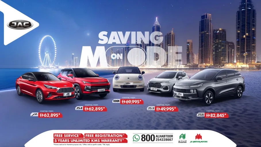 Al Habtoor Motors & JAC Motors Launch Summer Car Offers Across Full Model Range Al Habtoor Motors & JAC Motors Launch Summer Car Offers Across Full Model Range