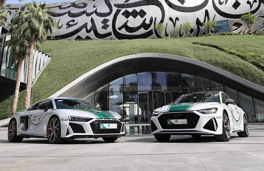 Audi RS7 Performance Joins Dubai Police's Luxury Patrol Fleet Audi RS7 Performance Joins Dubai Police's Luxury Patrol Fleet