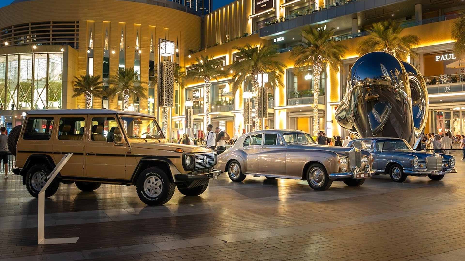 Dubai Mall Classic Cars Festival; Elite Cars Takes Top Honors Dubai Mall Classic Cars Festival; Elite Cars Takes Top Honors