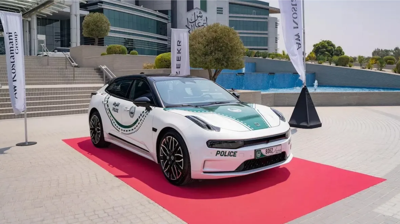 Dubai Police Adds The Zeekr 001 Electric Car To Its Fleet Dubai Police Adds The Zeekr 001 Electric Car To Its Fleet