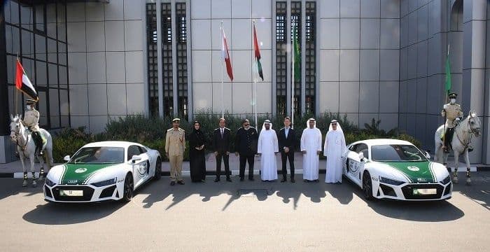 Dubai Police to Expand Its Luxury Fleet With 100 Audi Cars Dubai Police to Expand Its Luxury Fleet With 100 Audi Cars