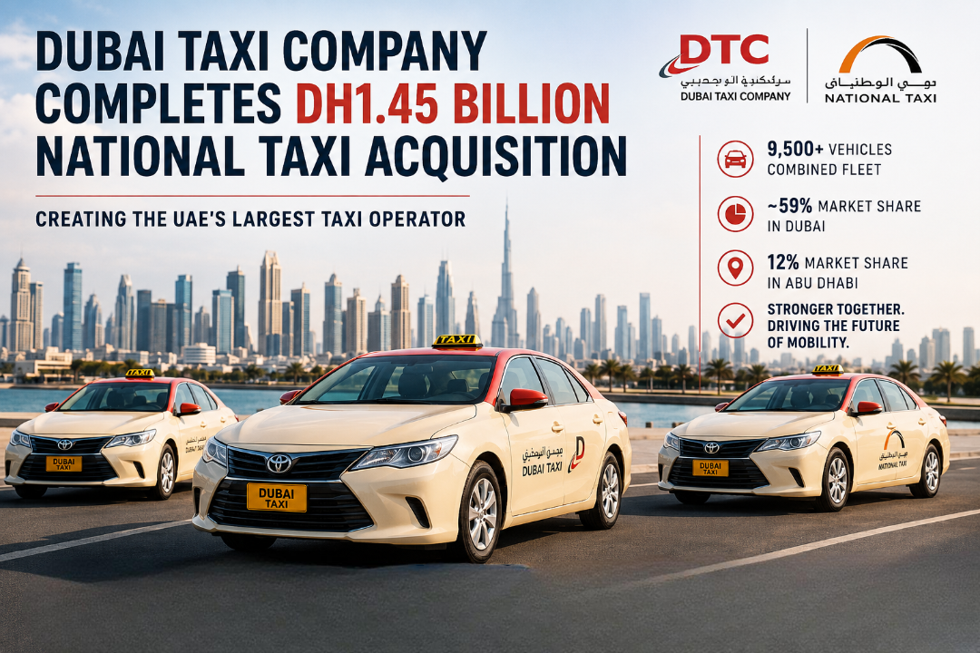 Dubai Taxi Becomes UAE's Largest Taxi Operator After Dh1.45bn Deal Dubai Taxi Becomes UAE's Largest Taxi Operator After Dh1.45bn Deal