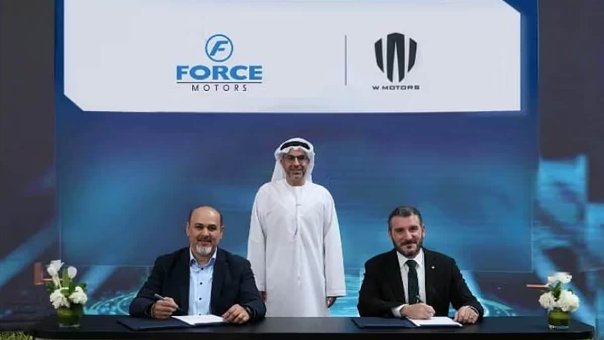 Force Motors Signs MoU With W Motors to Co-Produce Vehicles Force Motors Signs MoU With W Motors to Co-Produce Vehicles