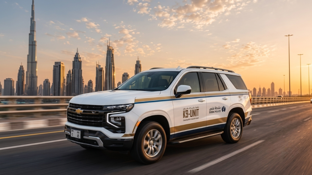 Dubai Customs Launches Smart Chevrolet Tahoe K9 Vehicles with AI Tech to Fight Drug Smuggling Dubai Customs Launches Smart Chevrolet Tahoe K9 Vehicles with AI Tech to Fight Drug Smuggling