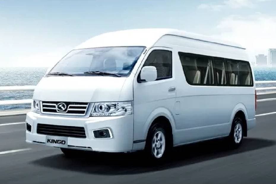King Long Wide Body Passenger Van Polar White
